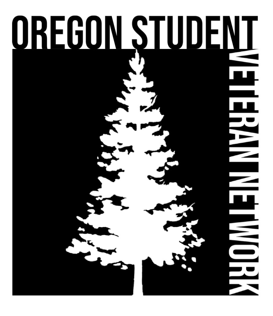 Oregon Student Veteran Network logo featuring a pine tree